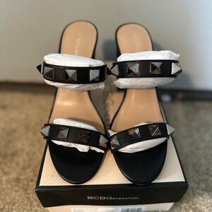 BCBGeneration Borani Sandal Black Size 7.5